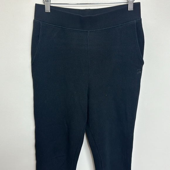 Sweaty Betty Relaxed Waffle Knit Joggers Black 4-6 . - Picture 3 of 6